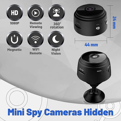 Mini Wireless WiFi Cameras with Indoor Video Recorder